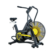 Pro Indoor exercise air bike cardio equipment electrical machine trainer quiet commercial gym equipment heavy duty